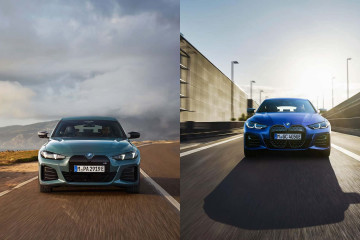 2025 BMW i4 M50 Facelift против Pre-Facelift - сравнение фотографий BMW M серия Все BMW M