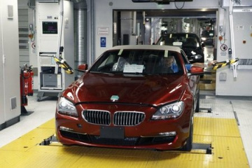 Фотографии: BMW 6 серии Кабриолета на Дингольфинг заводе BMW 6 серия F12-F13