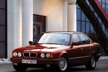 Расположение VIN кодов на BMW BMW 5 серия E34