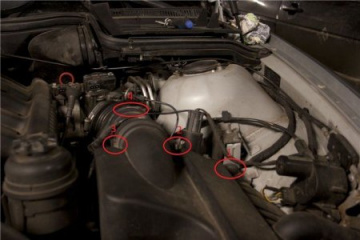 Руководство по замене КВКГ (клапана вентиляции картерных газов) на двигателе М52 BMW 5 серия E39