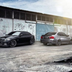 Пара эксклюзивных BMW 3 Series из Индонезии