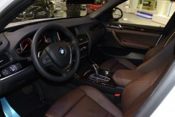 Проверка состояния компонентов подвески и рулевого управления BMW X4 серия F26