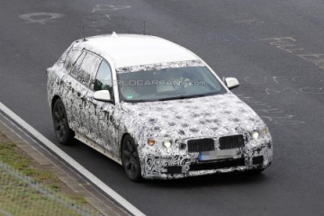 Новый BMW 5 Series был заснят во время тестов на Нюрбургринге BMW Мир BMW BMW AG
