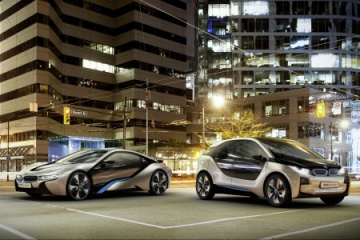 Электрокары BMW получат возможность зарядки от фонарных столбов BMW BMW i Все BMW i