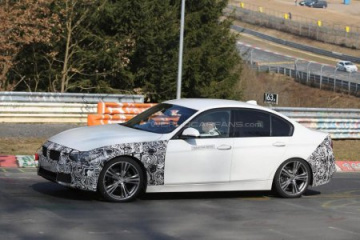 Гибридный BMW 3 Series проходит ходовые испытания BMW 3 серия F30-F35
