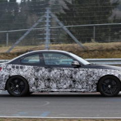 BMW M2 в серийном кузове тестируют на «Северной петле»