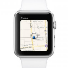 Новое приложение BMW i Remote для часов Apple Watch