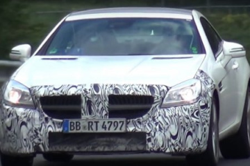 Обновленный Mercedes SLK проходит тесты на Нюрбургринге BMW Другие марки Mercedes