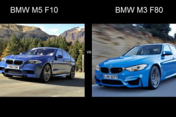 BMW M5 F10 vs BMW M3 F80 BMW 3 серия F80