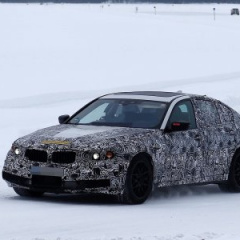 Новый BMW M5 тестируют в Скандинавии
