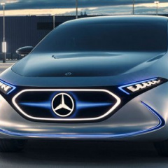 Компания Mercedes представила на автосалоне конкурента электрокара BMW i3