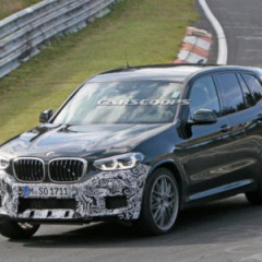 Новая BMW X3 M практически без камуфляжа