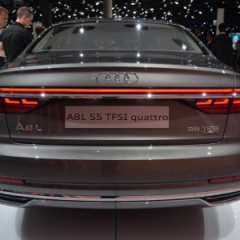 Живые фото представительской Audi A88 55 TFSI