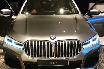 В Instagram просочился BMW 7-й серии Facelift 2019 года BMW 7 серия G11-G12
