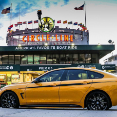 BMW 4-й серии Gran Coupé в цвете Speed Yellow