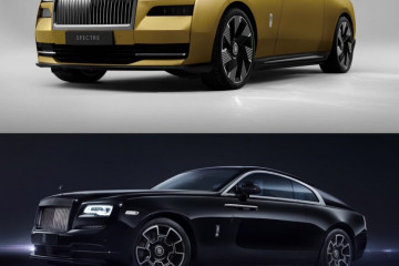 Сравнение фотографий Rolls-Royce Spectre и Rolls-Royce Wraith BMW Rolls-Royce Rolls-Royce