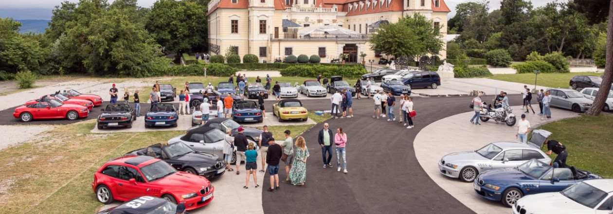 Первая официальная выставка BMW Z3 в Словакии