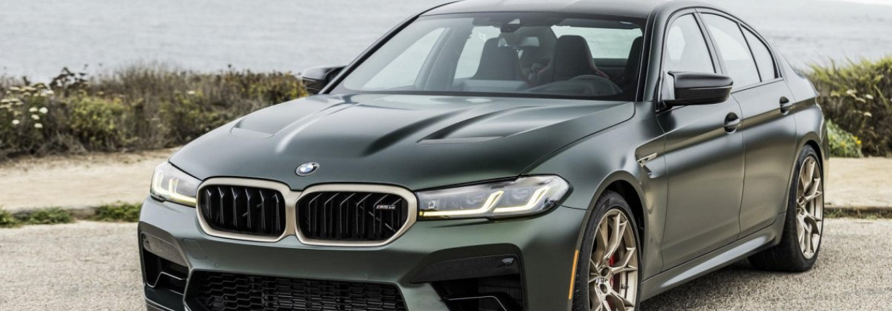 Новый модный зеленый цвет для BMW М