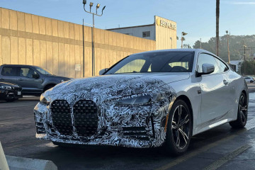 2025 BMW 4 Series Coupe замечен в Лос-Анджелесе