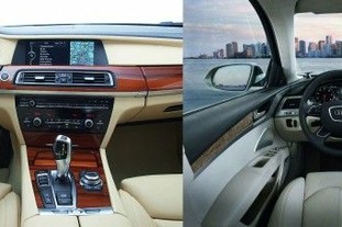 Фотодуэль BMW 7 vs Audi A8 :: BMW 7 серия F01-F02