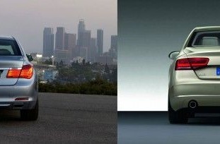 Фотодуэль BMW 7 vs Audi A8 :: BMW 7 серия F01-F02