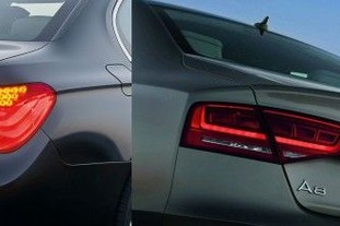 Фотодуэль BMW 7 vs Audi A8 :: BMW 7 серия F01-F02