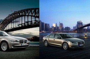 Фотодуэль BMW 7 vs Audi A8 :: BMW 7 серия F01-F02