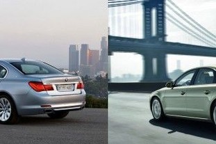 Фотодуэль BMW 7 vs Audi A8 :: BMW 7 серия F01-F02