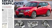 BMW провел закрытую презентацию X3 BMW X3 серия F25