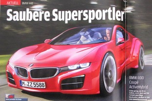 BMW i100 ActiveHybrid можно будет приобрести в 2013 году :: BMW Концепт Все концепты