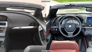 Сравнение Фотографии: Новый BMW 6 Series и его предшественник E64 :: BMW 6 серия E63-E64