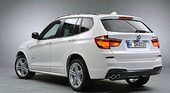 BMW X3 получил спорт-кит M-Package BMW X3 серия F25
