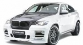 Чёрно-белый тюнинг BMW X6 от Hamann BMW X6 серия E71