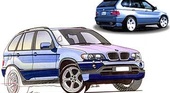 Обзор внедорожника BMW X5 4.6is BMW X5 серия E53-E53f