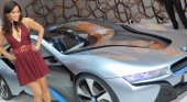 Пола Пэттон появилась на демонстрации BMW i3 и i8 BMW Концепт Все концепты