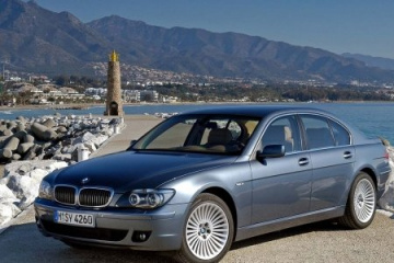 BMW 7 Серии. Черный ворон BMW 7 серия E65-E66f