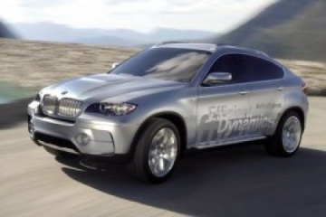 BMW X6 ActiveHybrid выйдет в середине 2009 года BMW X6 серия E71