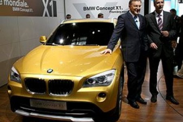 Продажи кроссовера BMW X1 начнутся осенью 2009 года BMW X1 серия E84