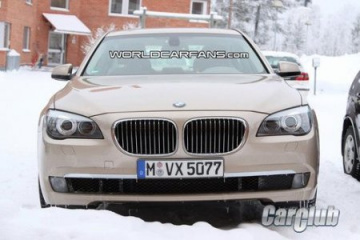 Гибридный BMW 7-й серии вышел на тесты BMW 7 серия F01-F02