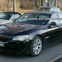 BMW Alpina B7 пойман без камуфляжа