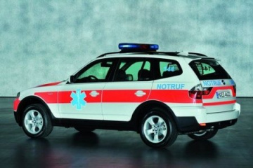 BMW переделал X3 в автомобиль для спасателей BMW X3 серия E83