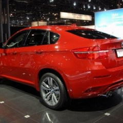 BMW X6 M: первые фото с автосалона в Нью-Йорке