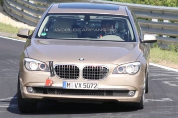 BMW обкатывает гибридную BMW 7 BMW 7 серия F01-F02