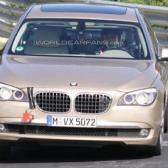 BMW обкатывает гибридную BMW 7