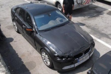 BMW продолжает испытания будущего M5 (F10) BMW 5 серия F10-F11