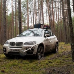 BMW X6. Охота на Волков.