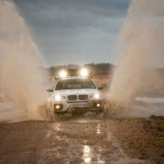 BMW X6. Охота на Волков.