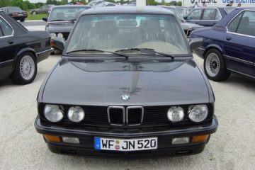 4 дв. седан 525 129 / 4250 5МКПП с 1983 по 1988 BMW 5 серия E28