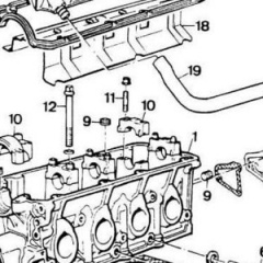 Разбираем головки цилиндров двигателя М40