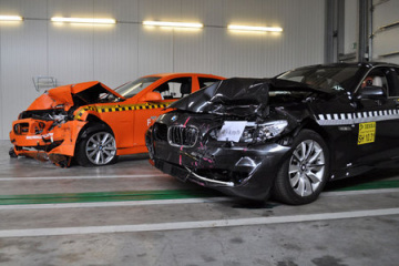 Автомобиль BMW 5 прошел проверку от IIHS BMW 5 серия F10-F11